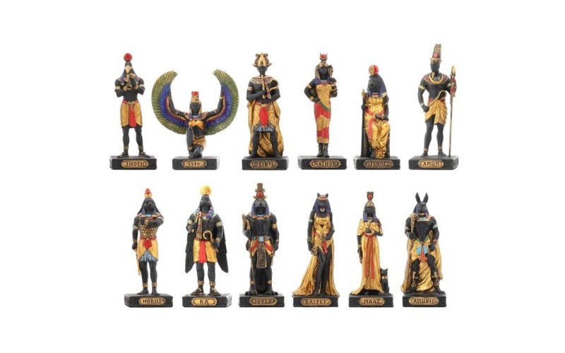Σετ Μινιατούρων με 12 Αιγύπτιους Θεούς